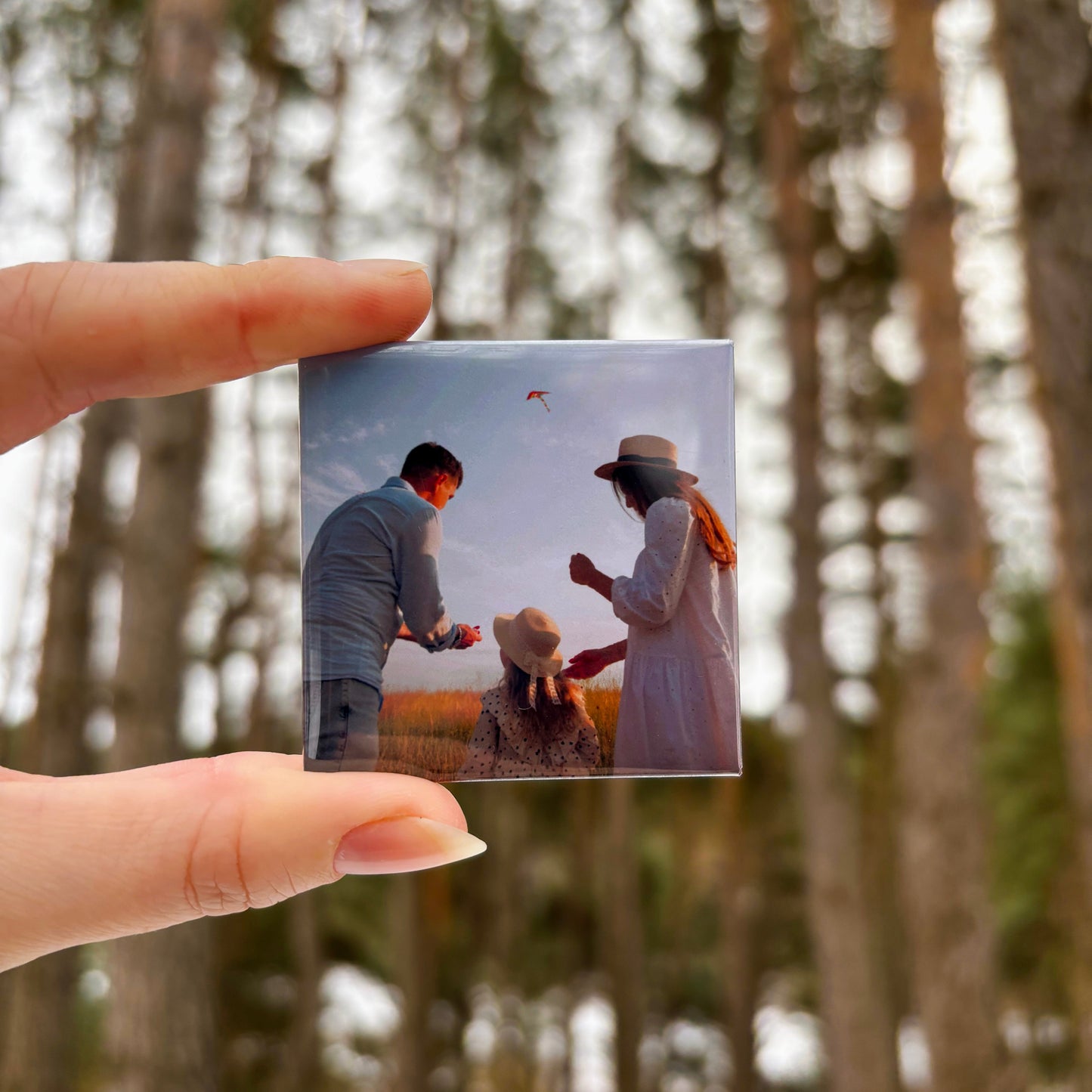 Foto magnetukas. Nuotraukų magnetukai. Šeimos nuotrauka, personaliztuotos dovanos.